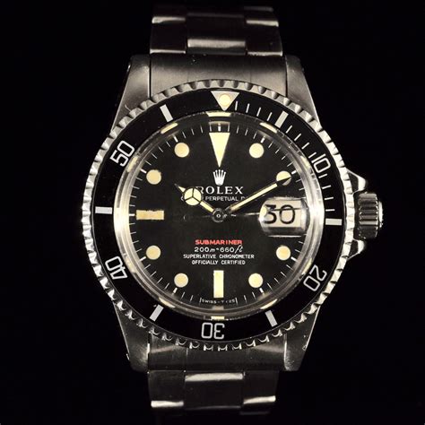 rolex double red submariner|Rolex 1680 red submariner years.